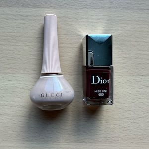 Gucci Annabel Rose Nail Polish Dior Vernis Nude Line 400 Nail Lacquer